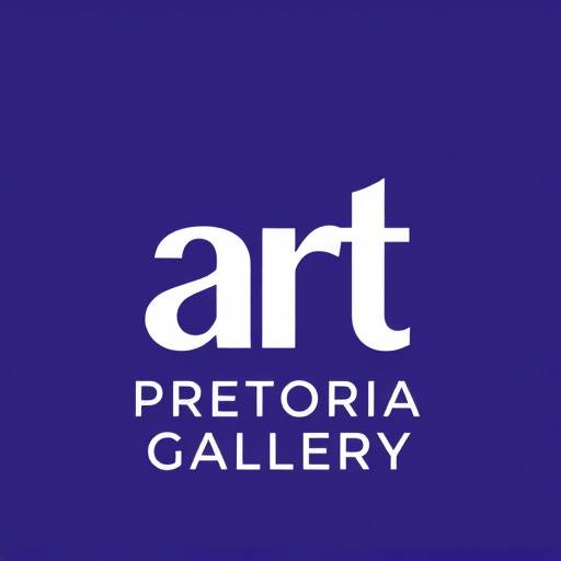 Logo of 'Pretoria Art Gallery', showcasing local South African artists